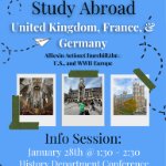 Allies in Action: WWII In Europe Faculty-Led Information Session on January 21, 2026